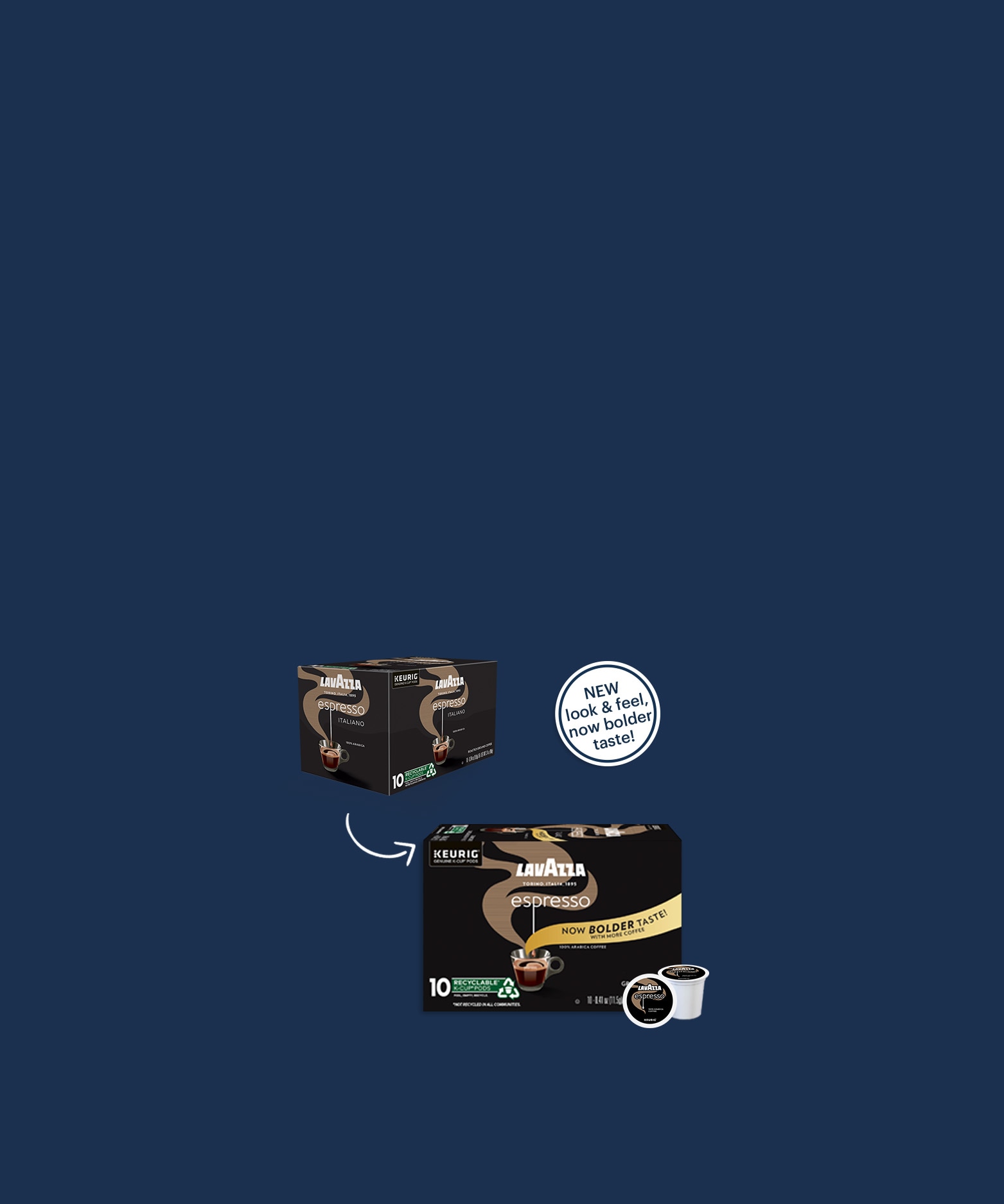 Espresso Italiano Keurig K-Cup® - Single Serve Coffee Pods | Lavazza